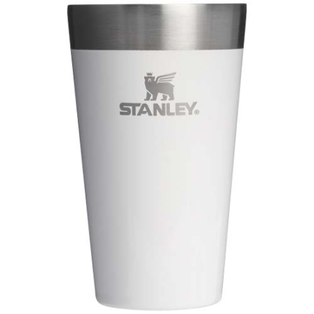 Gobelet publicitaire isotherme en acier inoxydable isolé Stanley Stacking 470 ml