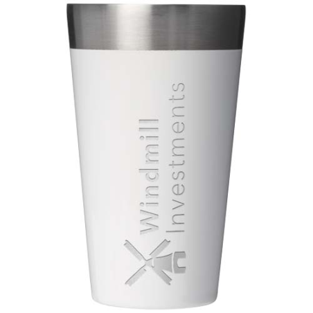 Gobelet publicitaire isotherme en acier inoxydable isolé Stanley Stacking 470 ml