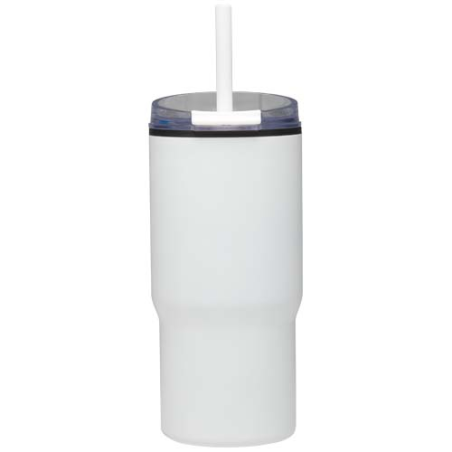 Gobelet publicitaire isotherme à double paroi 540 ml en RCS recyclé avec paille Westin