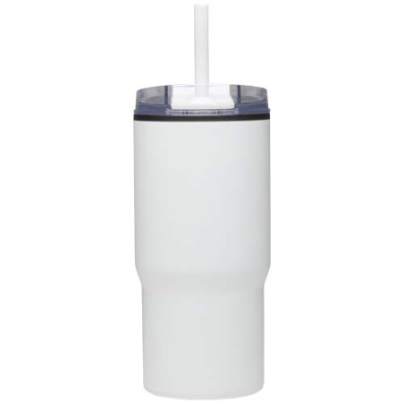 Gobelet publicitaire isotherme à double paroi 540 ml en RCS recyclé avec paille Westin