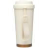 Gobelet publicitaire isotherme à double paroi en acier inoxydable recyclé RCS Hampton, 480 ml