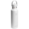 Gourde isotherme en acier inoxydable Hydra Flask à goulot standard, 621 ml, avec bouchon à paille Gourde isotherme en acier inoxydable Hydra Flask à goulot standard, 621 ml, avec bouchon à paille
