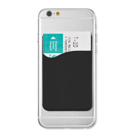 Porte carte de visites personnalisable pour smartphone en silicone - SILICARD