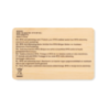 Carte RFID en bambou personnalisable - CUSTOS + Carte RFID en bambou personnalisable - CUSTOS +
