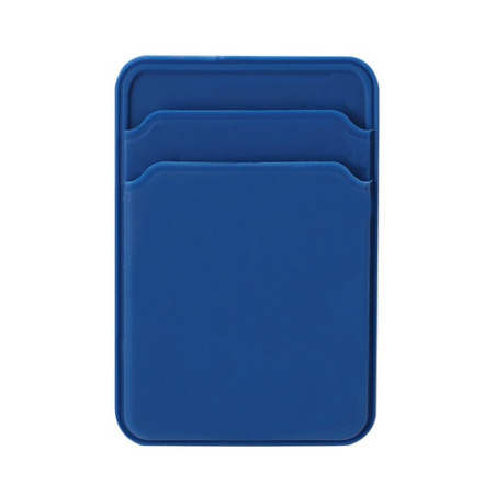 Porte-cartes personnalisable en silicone magnétique - 2 cartes - Ristol