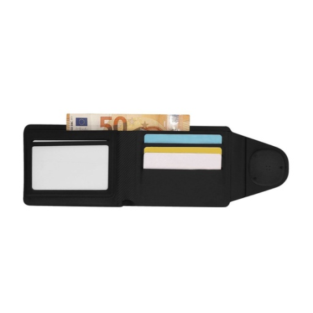 Portefeuille personnalisable en PU avec traqueur Apple / Android - Nairobix