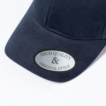 Casquette personnalisée en coton lourd et spandex 6 panneaux - Premium