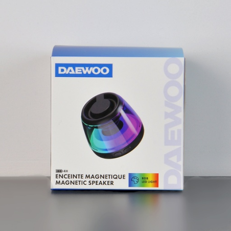 Mini enceinte personnalisable magnétique 600mAh Daewoo Pulsar