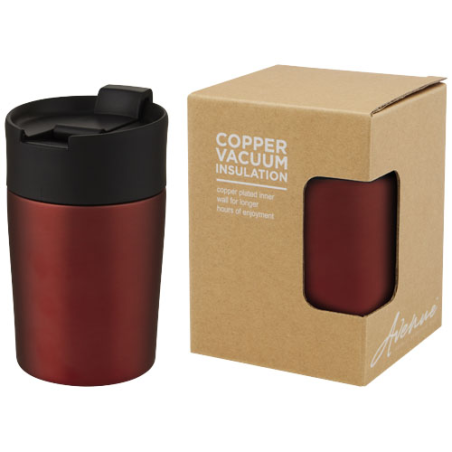 Tasse à café isotherme personnalisable Jetta 180&nbsp;ml en inox
