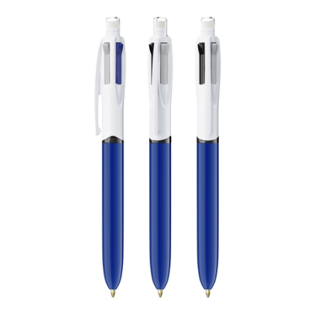 Stylo BIC® personnnalisé 3 couleurs + 1 porte-mine - Inspire