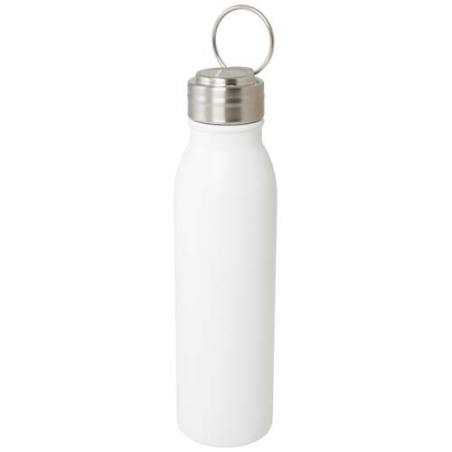 Bouteille personnalisé Harper de 700&nbsp;ml en inox certifié RCS avec boucle métallique