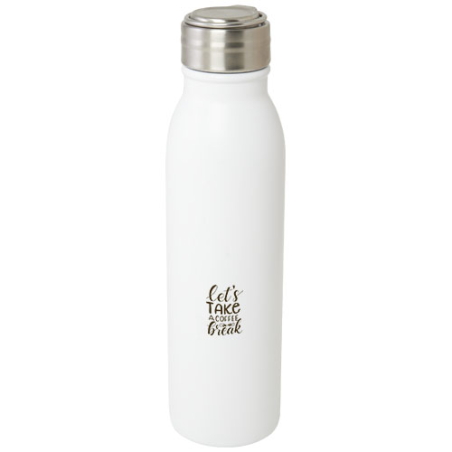 Bouteille personnalisé Harper de 700&nbsp;ml en inox certifié RCS avec boucle métallique