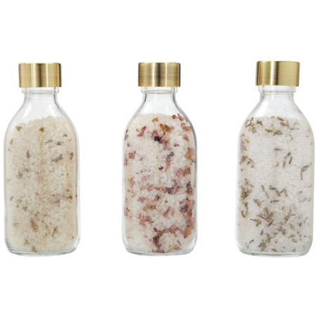 Coffret cadeau avec sel de bain WELLmark Just Relax avec 3&nbsp;pièces de 200&nbsp;ml