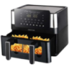 Friteuse à air double 8 L Prixton Cook Organics Friteuse à air double 8 L Prixton Cook Organics
