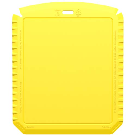 Grattoir à glace personnalisable Thrym rectangulaire en plastique recyclé