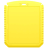Grattoir à glace personnalisable Thrym rectangulaire en plastique recyclé
