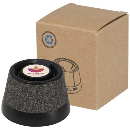 Enceinte personnalisable Horna sans fil magnétique en plastique recyclé de 3&nbsp;W
