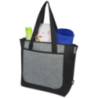 Sac shopping Reclaim recyclé GRS bicolore à fermeture éclair de 15 L Sac shopping Reclaim recyclé GRS bicolore à fermeture éclair de 15 L