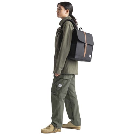Sac à dos personnalisable Herschel City en polyester recyclé 600D 16L