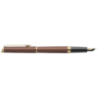 Stylo plume personnalisable en acier inoxydable couleur cuivre avec finition en or clair Waterman Hemisphere H Fabriqué en Franc Stylo plume personnalisable en acier inoxydable couleur cuivre avec finition en or clair Waterman Hemisphere H Fabriqué en Franc