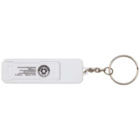 Support de téléphone personnalisable Aggia avec jouet fidget en plastique recyclé