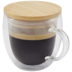 Tasse publicitaire en verre...