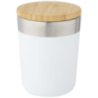Mug isotherme personnalisé Lagan de 300 ml en acier inoxydable et bambou Mug isotherme personnalisé Lagan de 300 ml en acier inoxydable et bambou