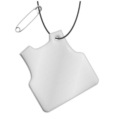 Artcile réfléchissant personnalisable à accrocher en forme de gilet H-16 RFX™