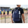 Sac cordon publicitaire Nomad à cordon en matériaux recyclés certifiés GRS avec compartiment inférieur de 18 L Sac cordon publicitaire Nomad à cordon en matériaux recyclés certifiés GRS avec compartiment inférieur de 18 L