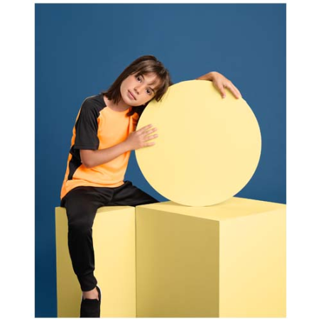 T-shirt de sport publicitaire en polyester 140g/m² à manches courtes Bugatti pour enfant - 4 à 16 ans
