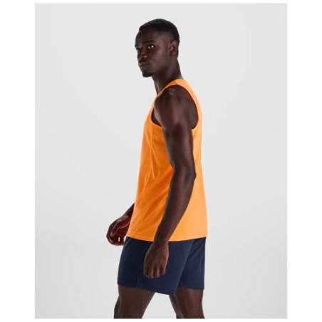 Débardeur de sport personnalisé en polyester 140g/m² pour homme - S à 2XL