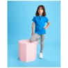 Polo de sport publicitaire en polyester et polyester recyclé 140g/m² Tamil pour enfant - 4 à 16 ans