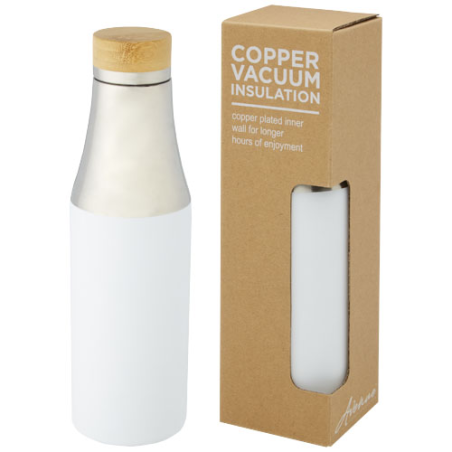 Bouteille isotherme personnalisable Hulan de 540&nbsp;ml en acier inoxydable