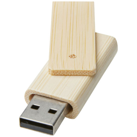 Clé USB personnalisée Rotate 4&nbsp;Go en bambou