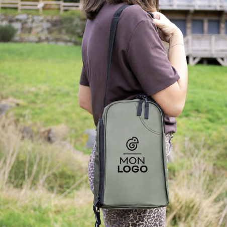 Sac apéritif personnalisable isotherme 2 personnes en polyester 600D