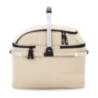 Panier pique-nique personnalisable isotherme 4 personnes en polyester 600D Panier pique-nique personnalisable isotherme 4 personnes en polyester 600D