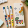 Coffret BIC® personnalisable avec 3 stylos 4 couleurs au choix en impression numérique Coffret BIC® personnalisable avec 3 stylos 4 couleurs au choix en impression numérique