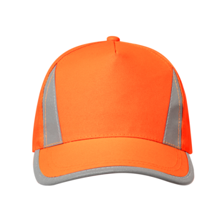 Casquette publicitaire réfléchissante en microfibre Brixa