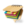Bloc Notes Adhésif personnalisable en bambou Mabur Bloc Notes Adhésif personnalisable en bambou Mabur