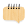 Bloc Notes Adhésif personnalisable en bambou Mabur Bloc Notes Adhésif personnalisable en bambou Mabur