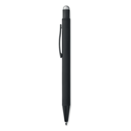 Stylo stylet personnalisé en aluminium - encre bleue - NEGRITO