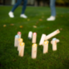 Jeu de quilles nordiques personnalisé en bois Jeu de quilles nordiques personnalisé en bois