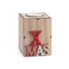 Bougeoir de Noël persononalisé en MDF - SCENT Bougeoir de Noël persononalisé en MDF - SCENT