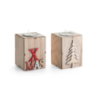 Bougeoir de Noël persononalisé en MDF - SCENT Bougeoir de Noël persononalisé en MDF - SCENT