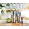 Set pour cocktail personnalisable en inox BOSTON