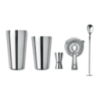 Set pour cocktail personnalisable en inox BOSTON