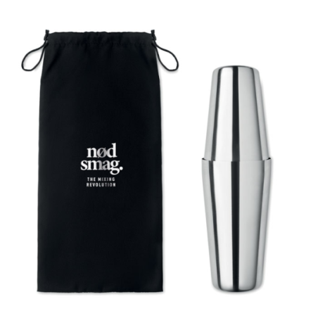 Set pour cocktail personnalisable en inox BOSTON