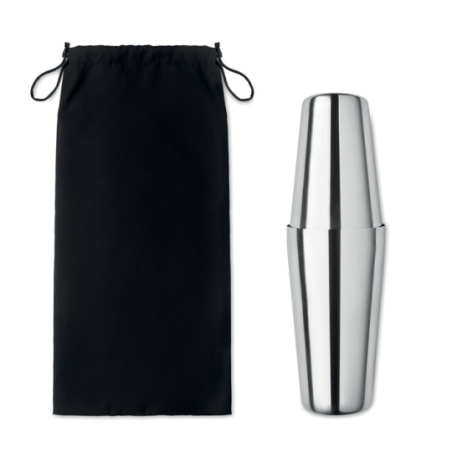 Set pour cocktail personnalisable en inox BOSTON