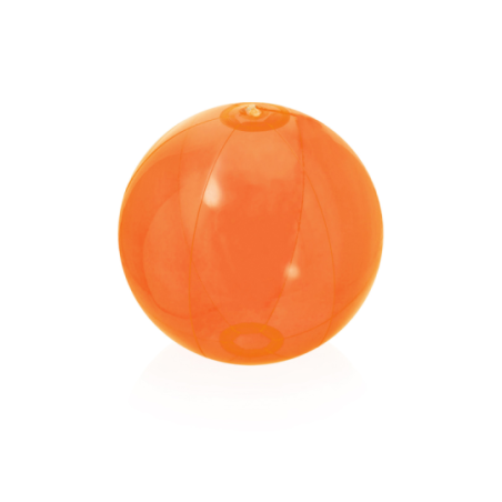 Ballon de plage publicitaire en PVC transparent 28cm - Nemon