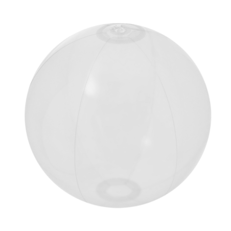 Ballon de plage publicitaire en PVC transparent 28cm - Nemon